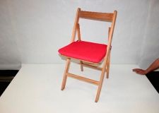 Alquiler de Sillas Sancho silla plegable roja